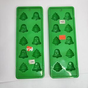 Jello Jigglers Christmas Molds Christmas‎ Tree Bell Holiday Vintage - Lot of 2